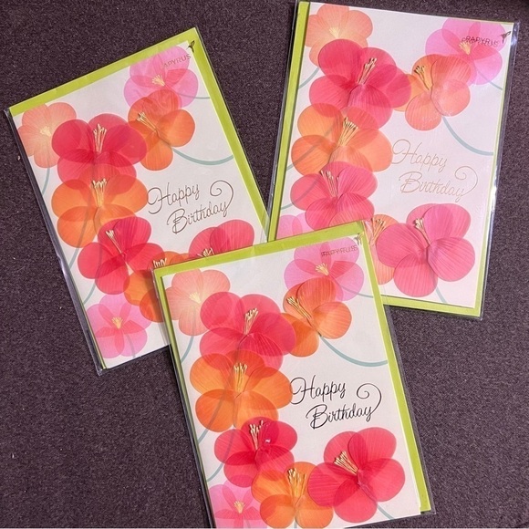 Papyrus Birthday Card 3-pack - Picture 7 of 8